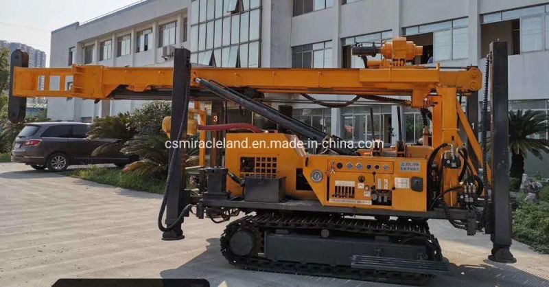 Crawler Mounted Hydraulic Top Drive Mining Exploration Drilling Rig