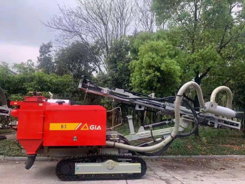 New Diamond Bit Gia China Drill Rig 30m Depth B3 Diesel Power 154kw