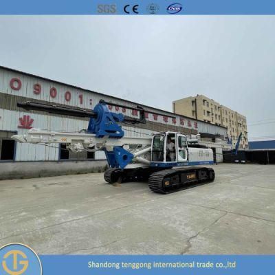 20m Drilling Depth Hydraulic Piling Rig with Video Support