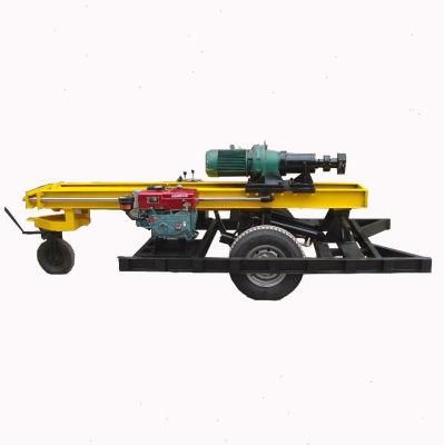Wheels Pneumatic Hard Rock Water Welldrilling Rig Down The Hole Hammer Drill Rig