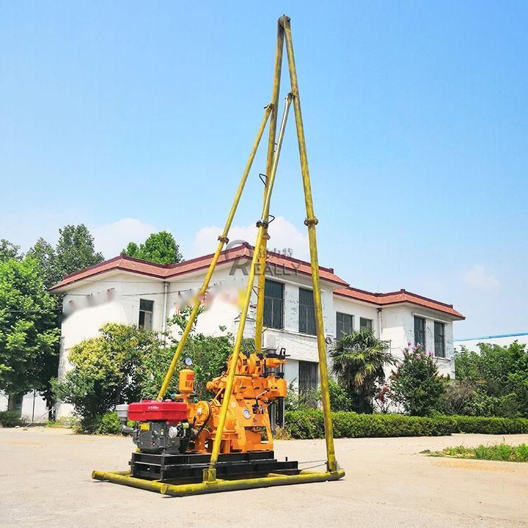 150m Hydraulic Water Drill Machine Diesel Rock Drill Bits Water Well Drilling Rig Borehole Drilling Machine for Sale