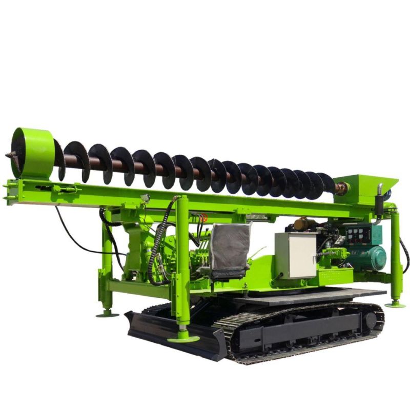 Crawler 360-6 Small Crawler Hydraulic Water Well Rotary Excavating Pilling Rig Machine for Ce with Cummins Engine