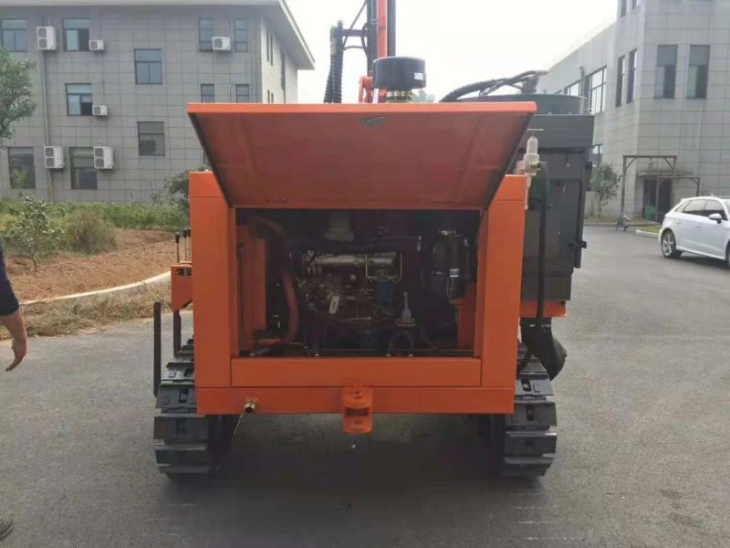 Crawler Rotary Drilling Rig Separated DTH Surface Drilling Rig Machine