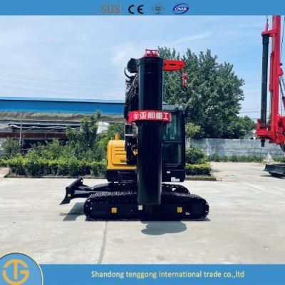Gasoline Pile Driver Drilling Electric Pile Driver Epuipments Dr-60 Middle Rotary Rig Machine