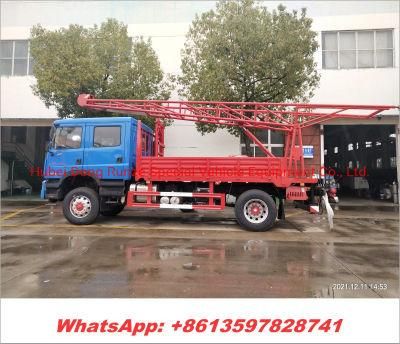 150m 4X4 Double Cabin Drill Truck DFAC