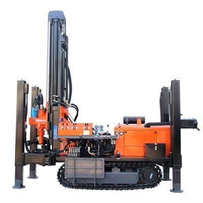 Deep Truck Steel Crawler Conventional Rotary Hydraulic Mining Construction New Water Drilling Machine Borehole Well Bore Rig Drilling Price