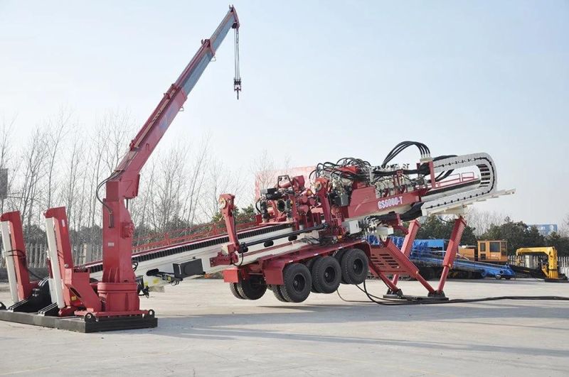 GD 600T(TS) horizontal directional drilling machine for optical fiber/cable/oil/gas pipe