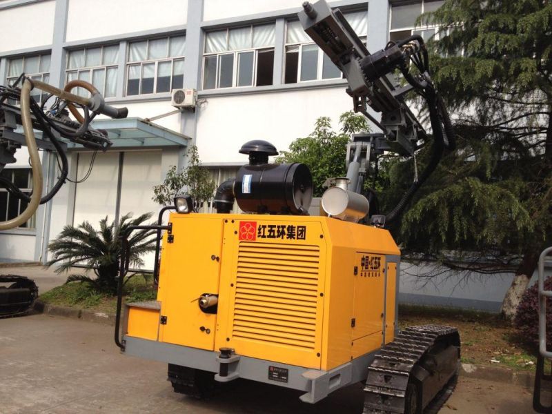 Crawler Type Borehole Mining Drill Drilling Rig H680 Without Dust Collector
