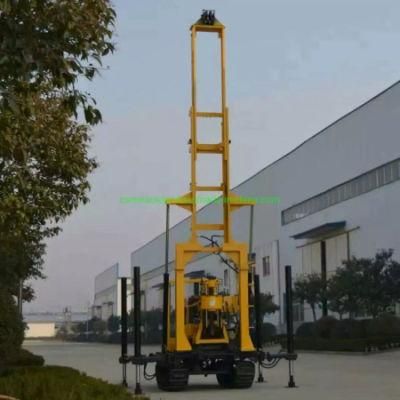 200m Crawler Mounted Geotechnical Investigation/Water Well Drilling Core Drill Rig with Bw160 Mud Pump (YZJ-200Y)