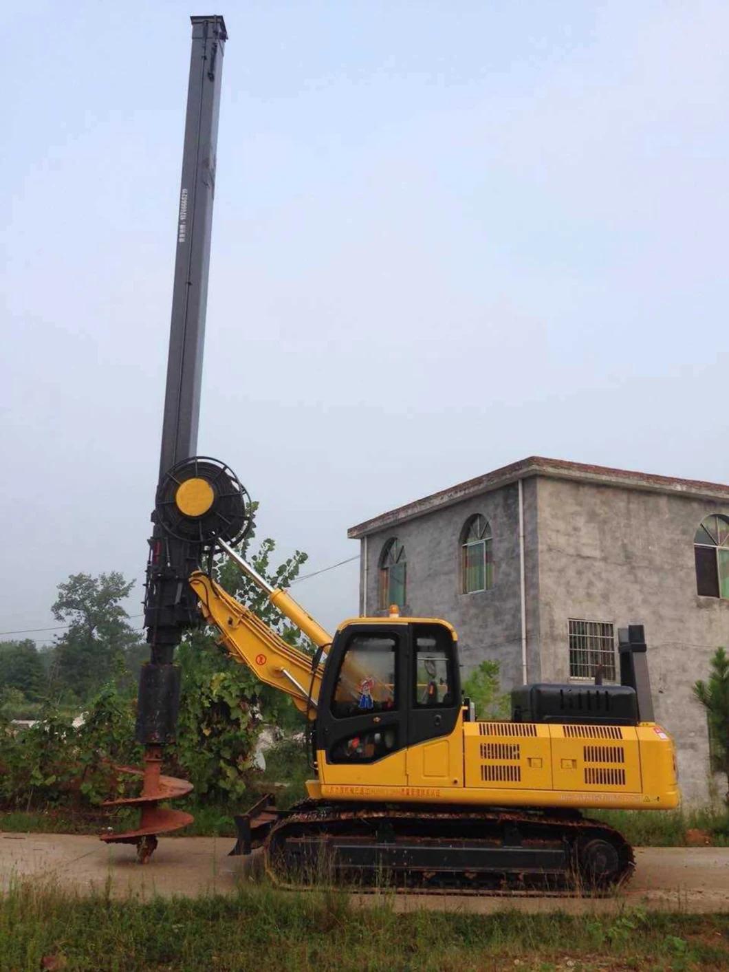 Crawler Rotary Drilling Machine 14m Rotary Drilling Rig