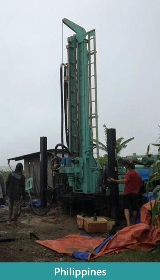 Diesel Engine! Hfj180t Tractor Mounted Water Well Drilling Rig
