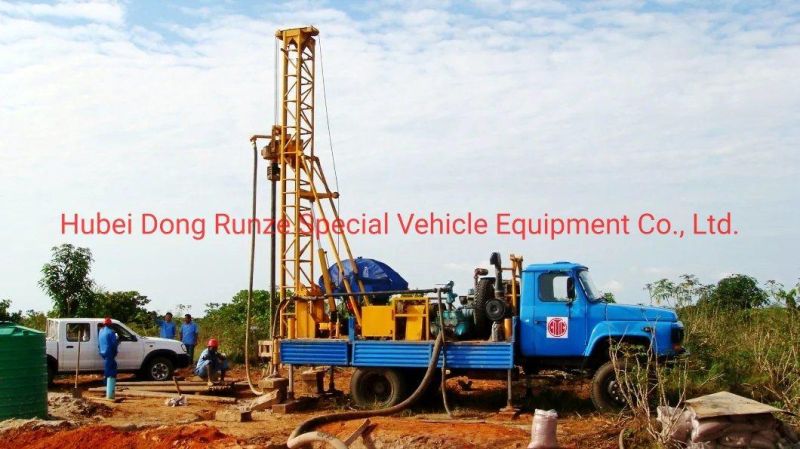 150m 4X4 All Wheel Drive Water Well Drilling Truck