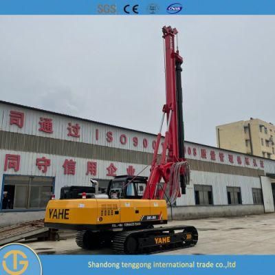 Hydraulic Pile Electric Ground Screw Pile Driver Rotary Driver Crawler Pile Driver Drilling Dr-90 Rig Machine for Free Can Customized