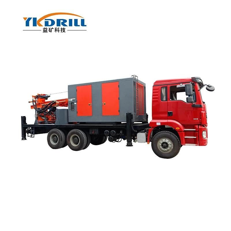 Truck-Mounted High-Power Diesel Engine Water Well Drilling Rig Truck-Mounted Water Well Drilling Rig