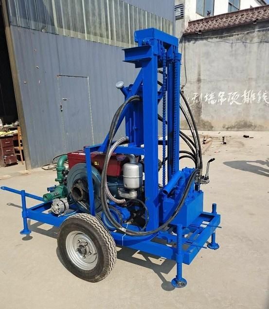 Movable Portable Tractor Mounted Water Well Drilling Rig Machine for Sale