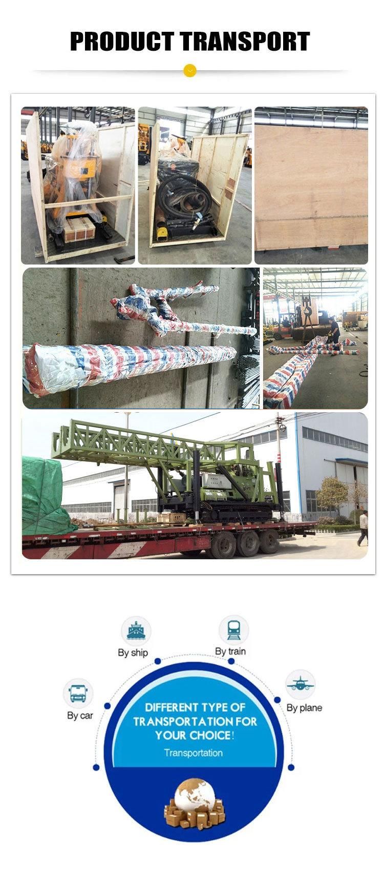 Light DTH Rotary Drilling Rig Small Hydraulic Type Drilling Machine for Water Well