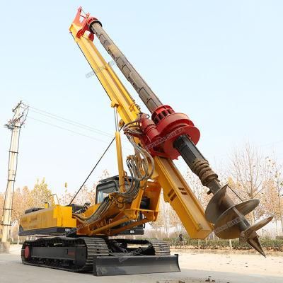 Borehole Hydraulic Rotary Pile Drilling Rig