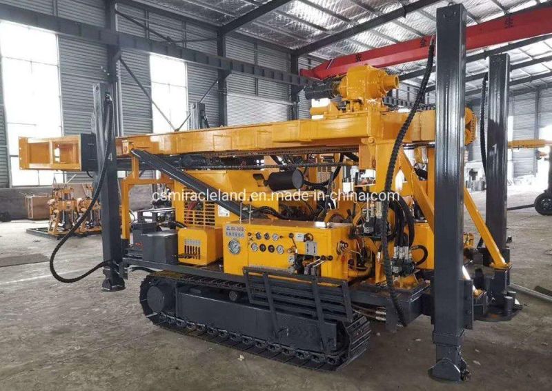Crawler Mounted Hydraulic Top Drive Mining Exploration Drilling Rig