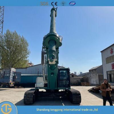 Depth Hydraulic Crawler Type Water Drilling Rigs Machine