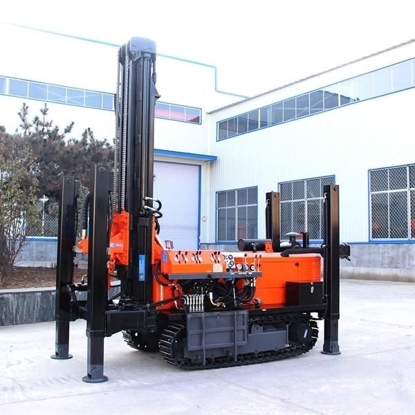 Mwx180 Steel Crawler Water Well Drilling Rigs Machine 280m Depth Undergroud Borehole Drilling Rig