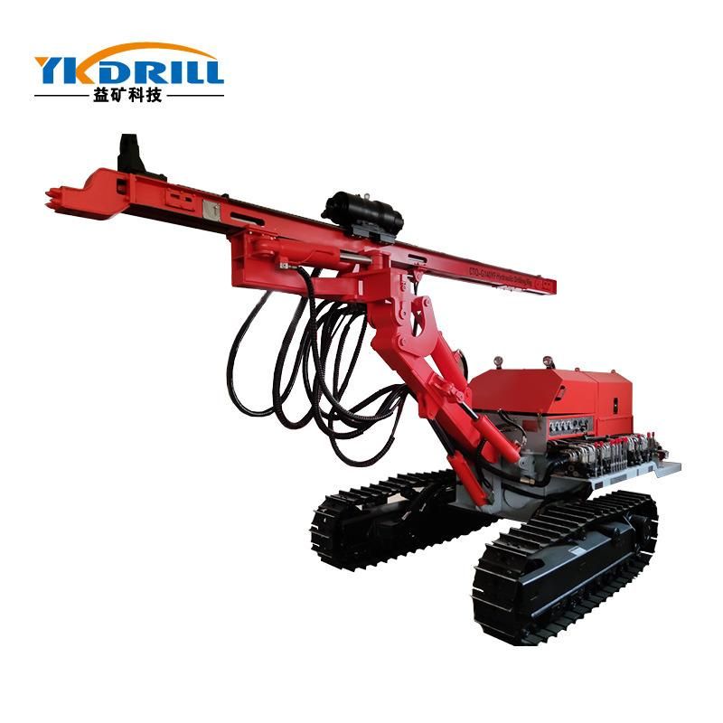 The Hole Hammer Blast Hole Drill Rig DTH Rock Portable Down-The-Hole Drilling Rig