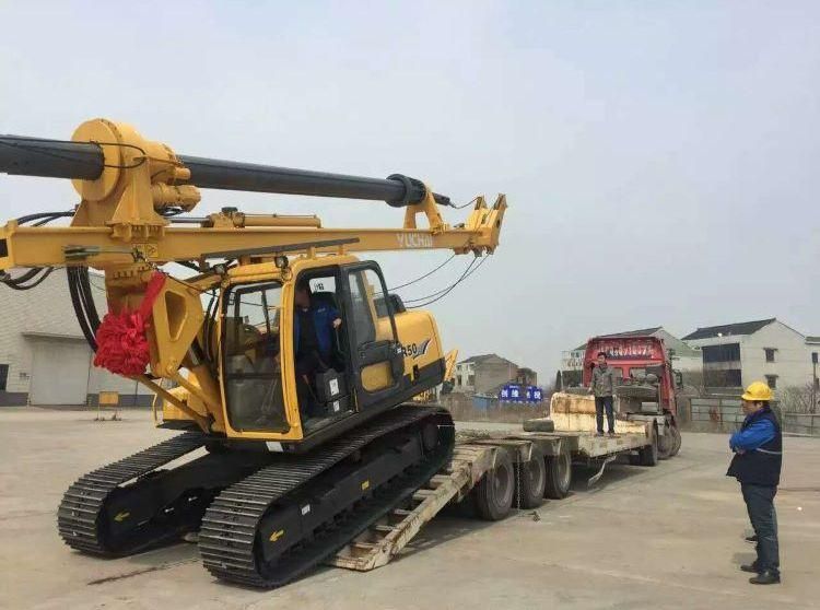 Yuchai Crawler Mounted Rotary Drilling Mini Portable Drilling Rig Ycr50