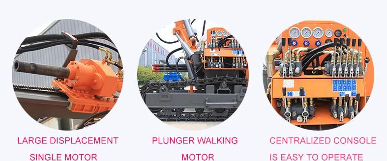 Zgyx-425 Mine Quarry 30m Depth DTH Drill Rig