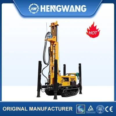 Crawler Type Rock Geology Use Air DTH Mini Borehole Drilling Rig for Sale Portable