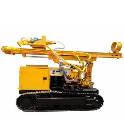 High Effciency Solar Power Photovoltaic Crawler Ground Drilling Pile Driver for Screw