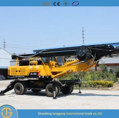 Piling Making Machine Head Hydraulic System Auger Boring Oil Surface Drilling Rig