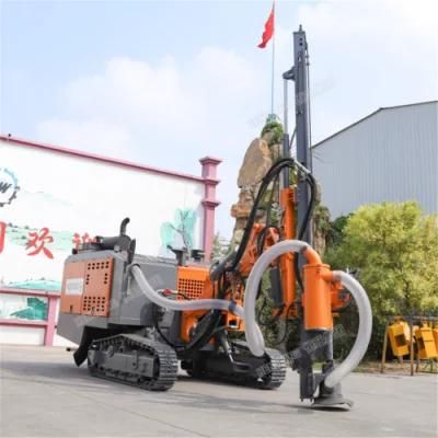 Hydraulic Power Diesel Engine Mining Blast Hole DTH Drilling Rig Rated Power 162 Kw Drill Rigs with Price