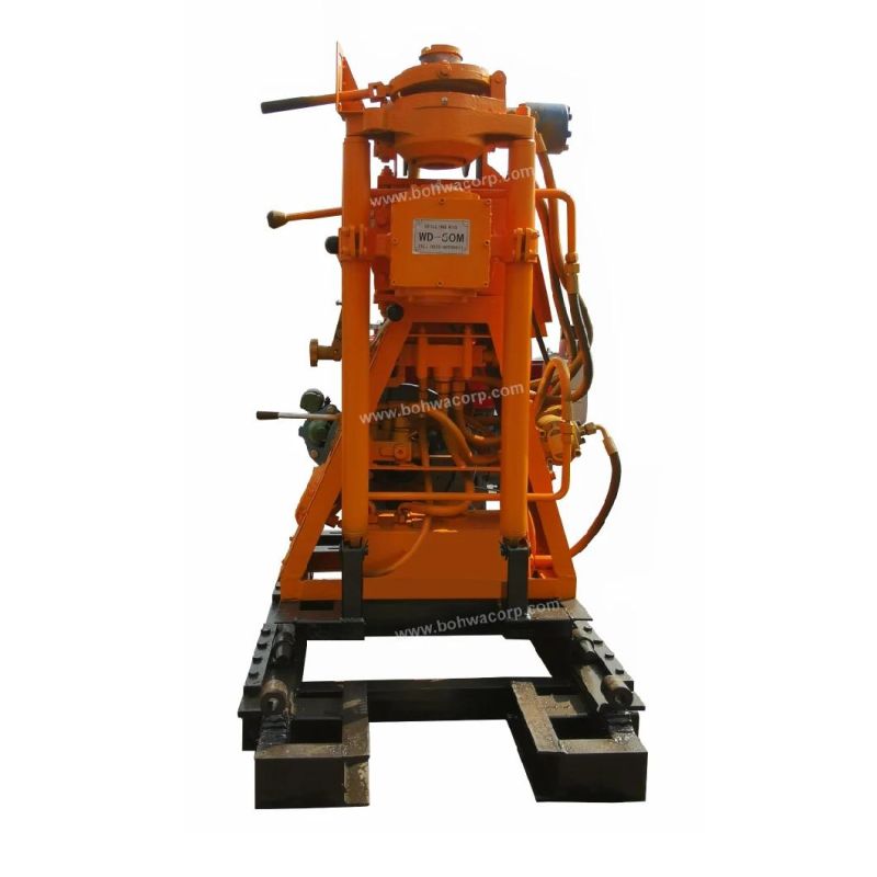 50m Crawler Based Civil Engineering Borehole Drilling Machine