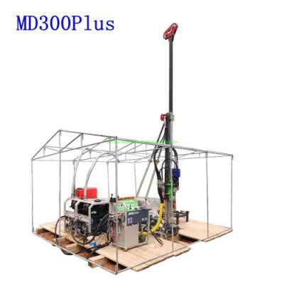 MD300plus Portable Hydraulic Rotary Head Mining Exploration Core Drilling Rig