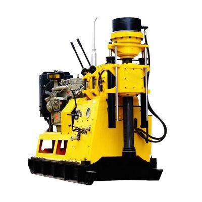 Yg High Quality Manufacturer 100m Diesel Engine Small Water Well Drilling Rig with Wheel