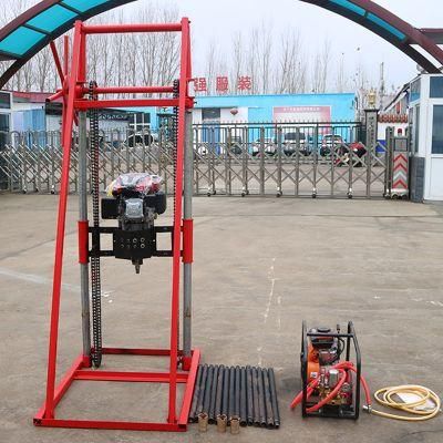 Pillar Type Portable Gasoline Drill Sampling Rig