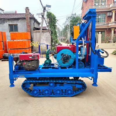 Portable Diesel Engine Rock Water Well Borehole Drilling Rig