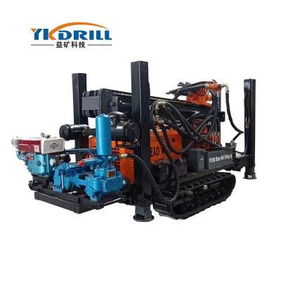 180m/200m Crawler Portable Water Well Drilling Rigs Machine for Sale