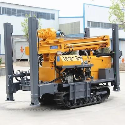 Easy Operation Portable Trailed Mounted Water Well Drilling Rig