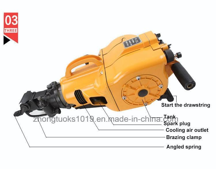 Portable Handheld Gasoline Rock Drill