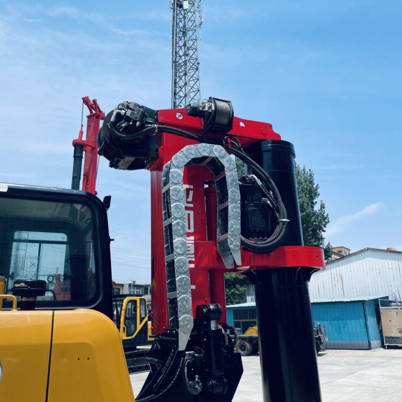 5-15m High Quality Tenggong Drilling Rig Produce Mini Rotary Pile Driver