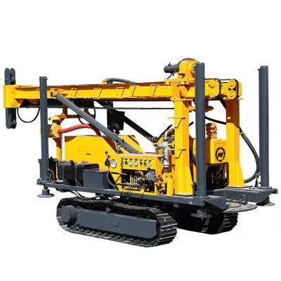 Manufacturer Good Price High Quality350m Crawler Mounted Hydraulic and Pneumatic Multifunction Water Well Drilling Rig