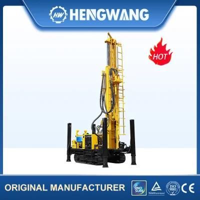 300m Depth Air Compressor Borehole Drilling Rig Water Well Drilling Rig