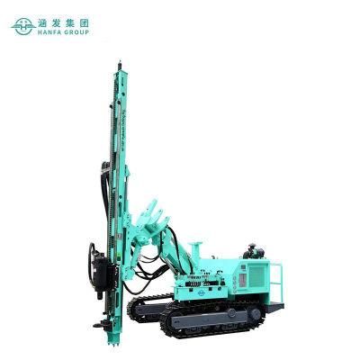 Hf158y 80-300mm Hydraulic Portable Rock Separated DTH Hammer Drilling Rigs Mining Drill Machine