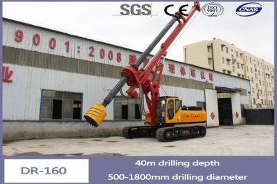 40m Dr-160 Model Rotary Pile Rig for Sale