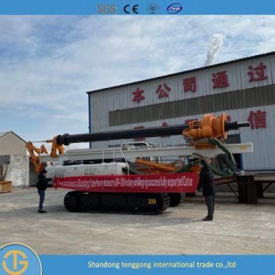 Hammer Drilling Tools Mini Portable Crawler Crane Pile Driver Dr-100 Engineering Drill Rig