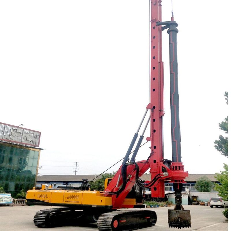 40m/50m/60m Diesel Engine Borehole Drill Rig for Water Well/Mining Excavating/Engineering Construction