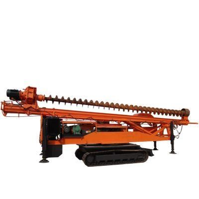 360-15 Cfg High Efficiency Steel Screw Piling Rig Hydraulic Power Crawler Pile Driver for Highway Bridge