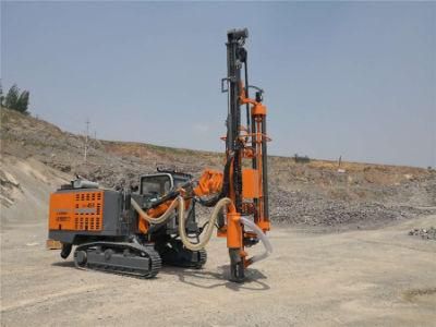 Mining Equipment Portable Crawler Hydraulic Rotary Top Hammer Down The Hole Drilling Machine
