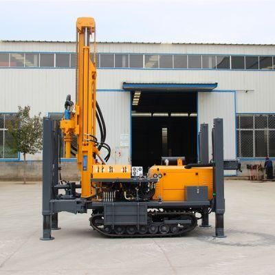 Hydraulic Rotary Mud Pump Drilling Small Portable Mini Crawler Water Well Borehole Drilling Machine