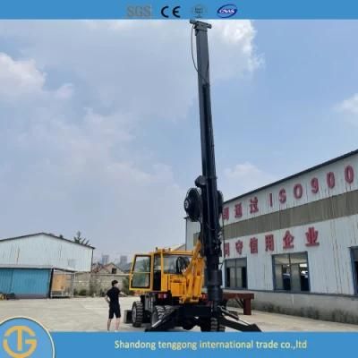 Hydraulic Pile Piling Rig Pile Rotary Driver Drilling Rig Machine for Sale Dl-180 Model
